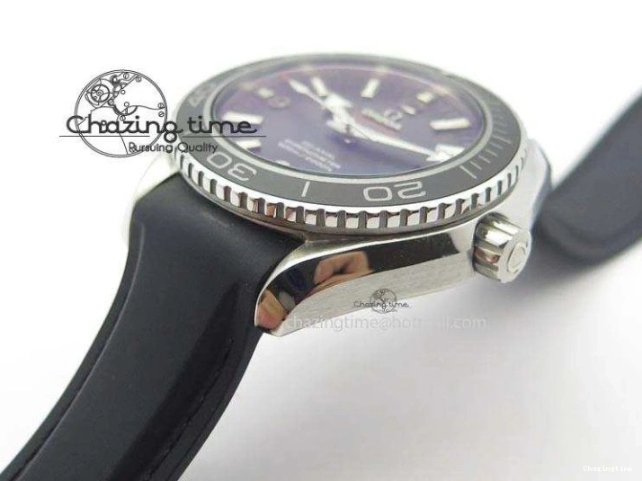 1218 Colorful Planet Ocean SS Bp Maker 45mm Black Bezel On Black Rubber Strap A 8219